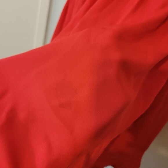 Francesca's red lace short sleeve dress - Picture 11 of 13